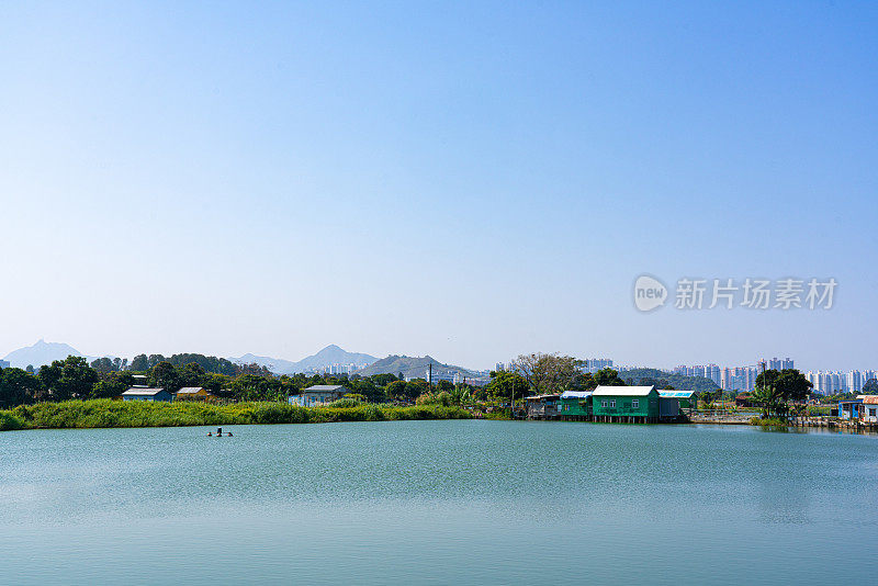 南生围的Stilt house in Nam Sang Wai